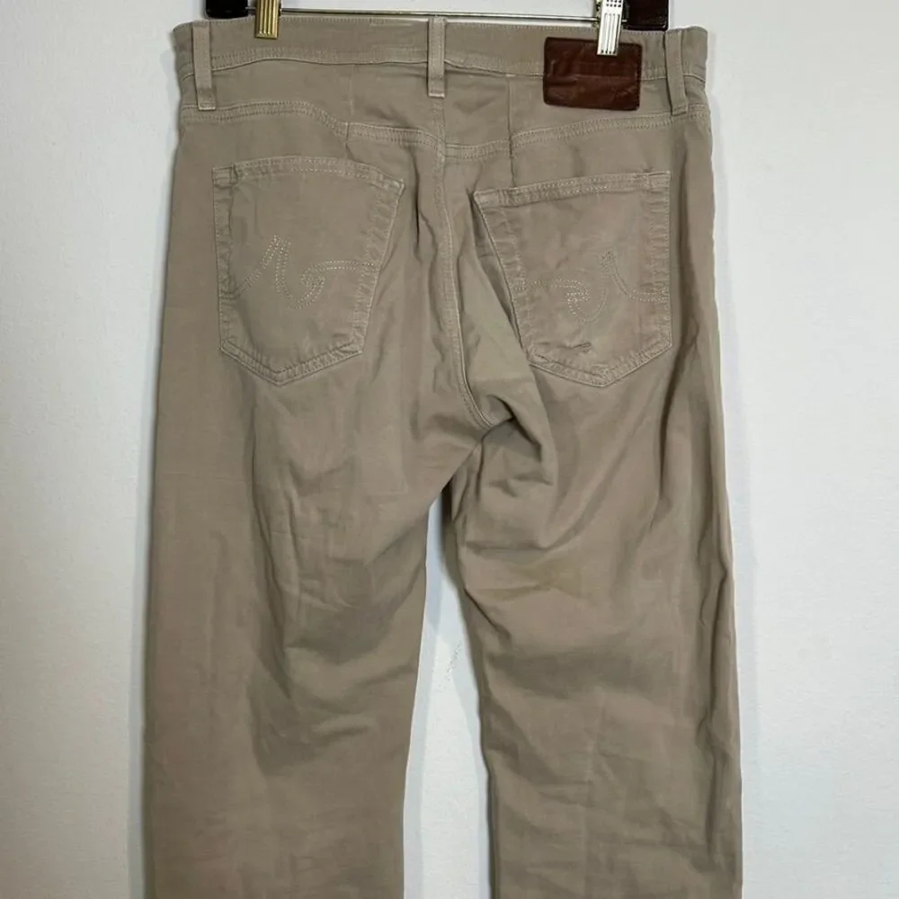 AG‎ The Graduate Tailored Leg Distressed Khaki Chinos Men's Pants 32x34